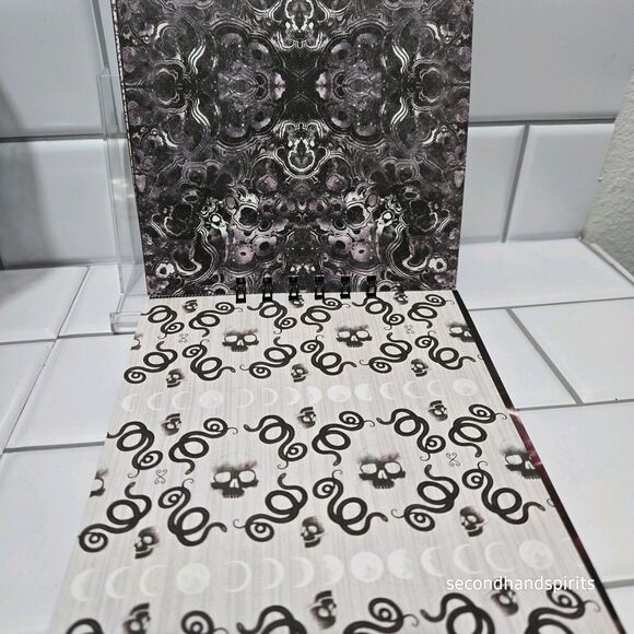 Dark Aesthetic Witchy Journal – Handmade Spiral Notebook ~ 30 pages Cardstock - Picture 13 of 15